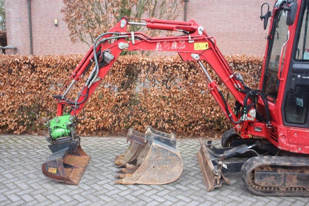 Minibagger типа Yanmar VIO23-6, Gebrauchtmaschine в Antwerpen (Фотография 10)