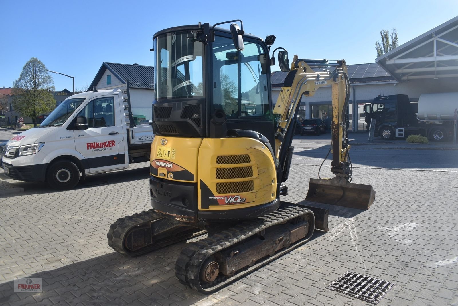 Minibagger typu Yanmar VIO33-U, Gebrauchtmaschine w Putzleinsdorf (Zdjęcie 4)