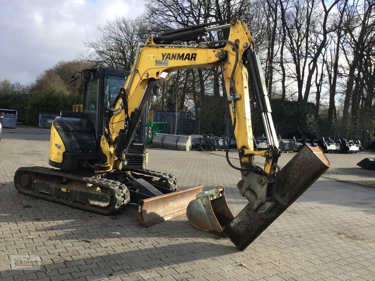 Minibagger типа Yanmar VIO50-6A, Gebrauchtmaschine в Bakum (Фотография 4)