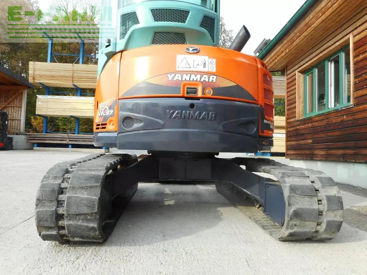 Minibagger del tipo Yanmar vio57 ( 5.325kg ) powertilt + hydr. sw + 3 löffe, Gebrauchtmaschine en ST. NIKOLAI/DR. (Imagen 20)