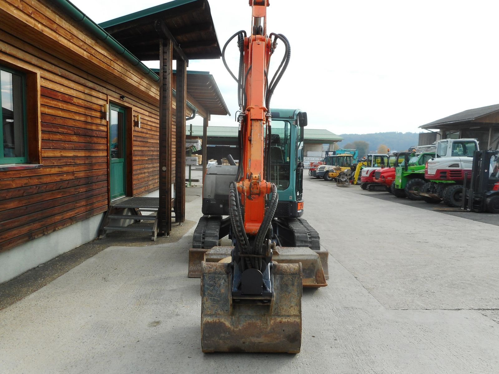 Minibagger del tipo Yanmar Vio57 ( 5.325kg ) POWERTILT + hydr. SW + 3 Löffe, Gebrauchtmaschine In St. Nikolai ob Draßling (Immagine 7)