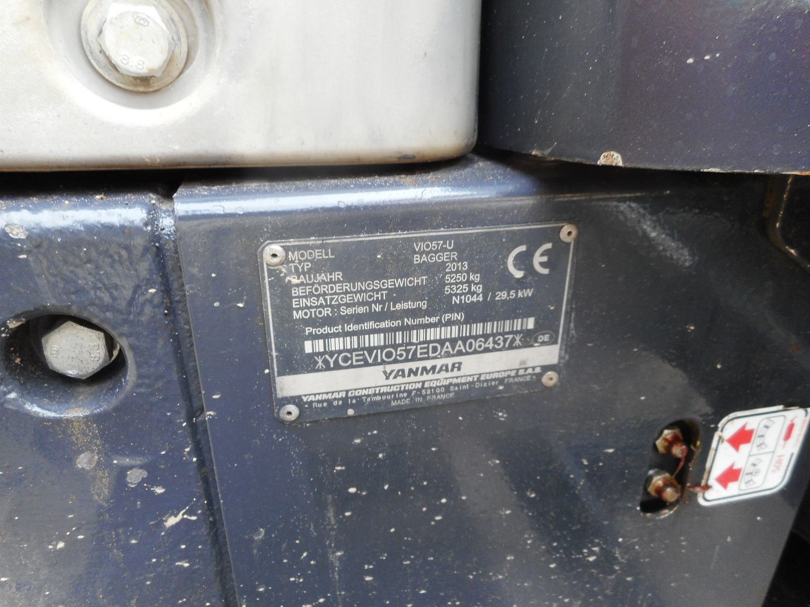 Minibagger del tipo Yanmar Vio57 ( 5.325kg ) POWERTILT + hydr. SW + 3 Löffe, Gebrauchtmaschine In St. Nikolai ob Draßling (Immagine 8)