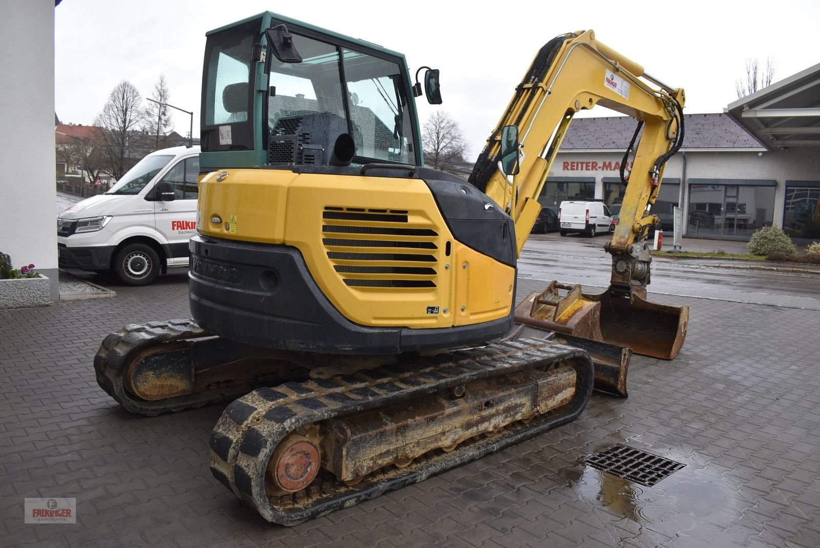 Minibagger typu Yanmar VIO80-1A mit Powertilt, Gebrauchtmaschine v Putzleinsdorf (Obrázek 4)