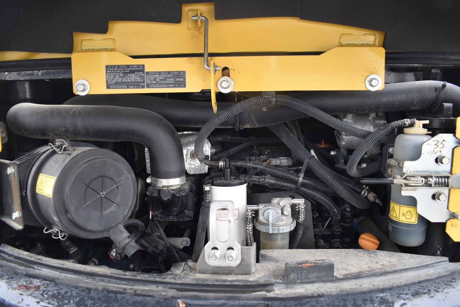 Minibagger typu Yanmar VIO80-1A mit Powertilt, Gebrauchtmaschine v Putzleinsdorf (Obrázek 10)