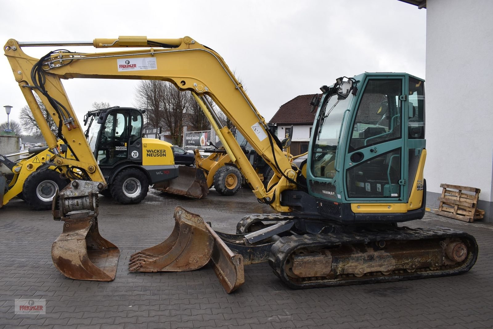 Minibagger typu Yanmar VIO80-1A mit Powertilt, Gebrauchtmaschine v Putzleinsdorf (Obrázek 1)