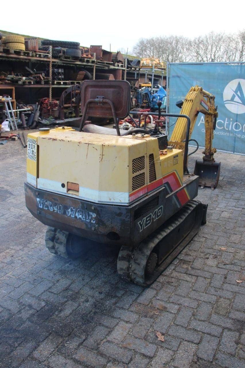 Minibagger Türe ait Yanmar YB10, Gebrauchtmaschine içinde Antwerpen (resim 5)
