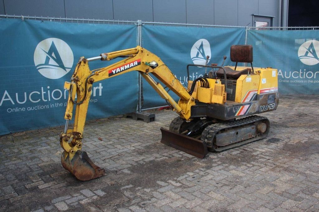 Minibagger Türe ait Yanmar YB10, Gebrauchtmaschine içinde Antwerpen (resim 9)
