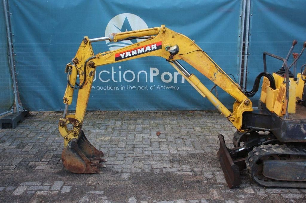 Minibagger Türe ait Yanmar YB10, Gebrauchtmaschine içinde Antwerpen (resim 10)