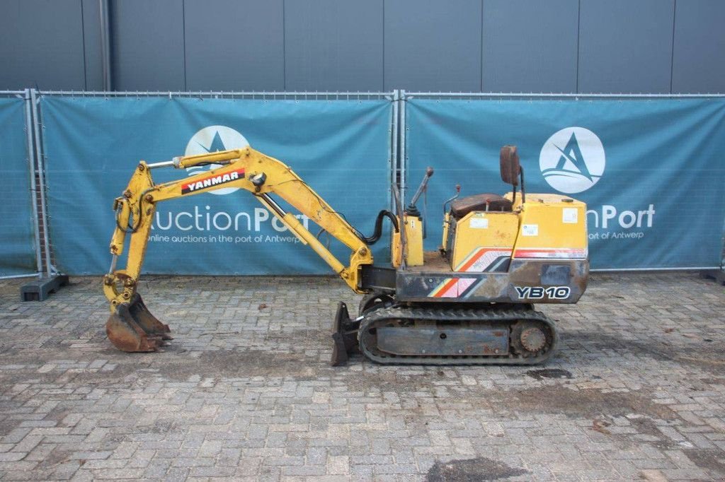 Minibagger Türe ait Yanmar YB10, Gebrauchtmaschine içinde Antwerpen (resim 2)