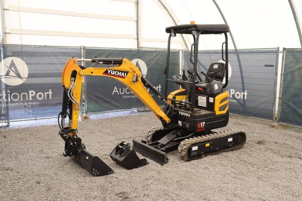 Minibagger типа Yuchai YU CHAI U17, Neumaschine в Antwerpen (Фотография 10)