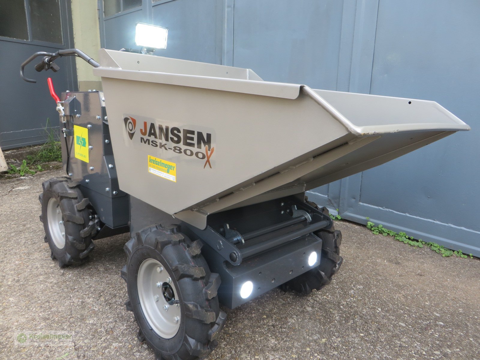 Minidumper of the type Jansen MSK-800 X ALLRAD Elektro / Akku Rad-Antrieb Knicklenker **SOFORT VERFÜGBAR**, Neumaschine in Feuchtwangen (Picture 2)