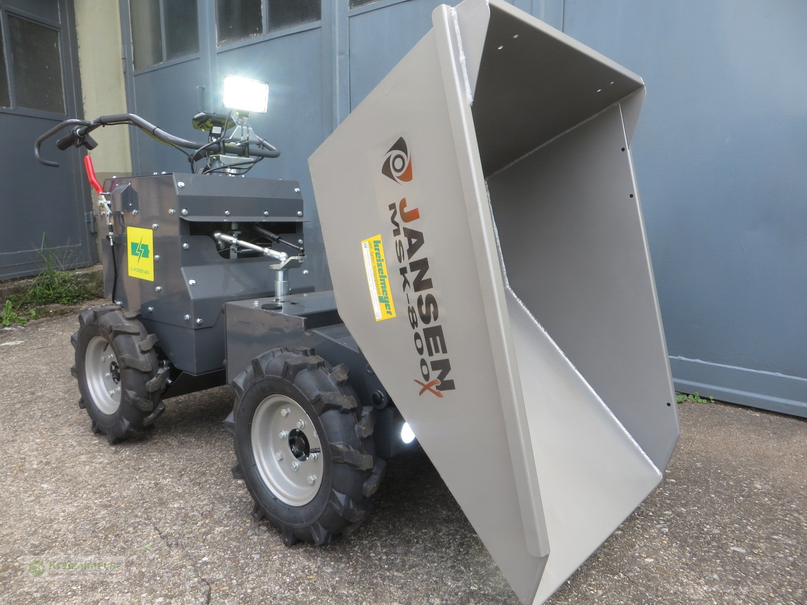 Minidumper of the type Jansen MSK-800 X ALLRAD Elektro / Akku Rad-Antrieb Knicklenker **SOFORT VERFÜGBAR**, Neumaschine in Feuchtwangen (Picture 3)