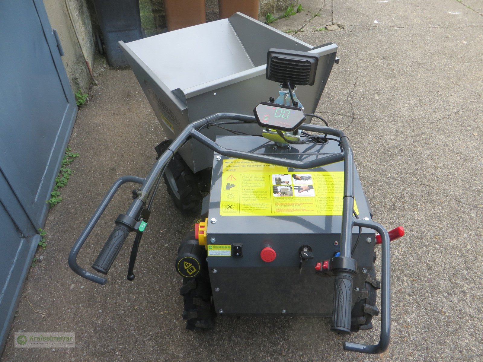 Minidumper of the type Jansen MSK-800 X ALLRAD Elektro / Akku Rad-Antrieb Knicklenker **SOFORT VERFÜGBAR**, Neumaschine in Feuchtwangen (Picture 4)