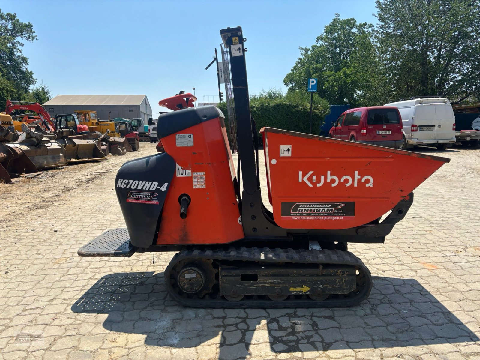 Minidumper tipa Kubota KC 70, Gebrauchtmaschine u Deutsch - Goritz (Slika 2)