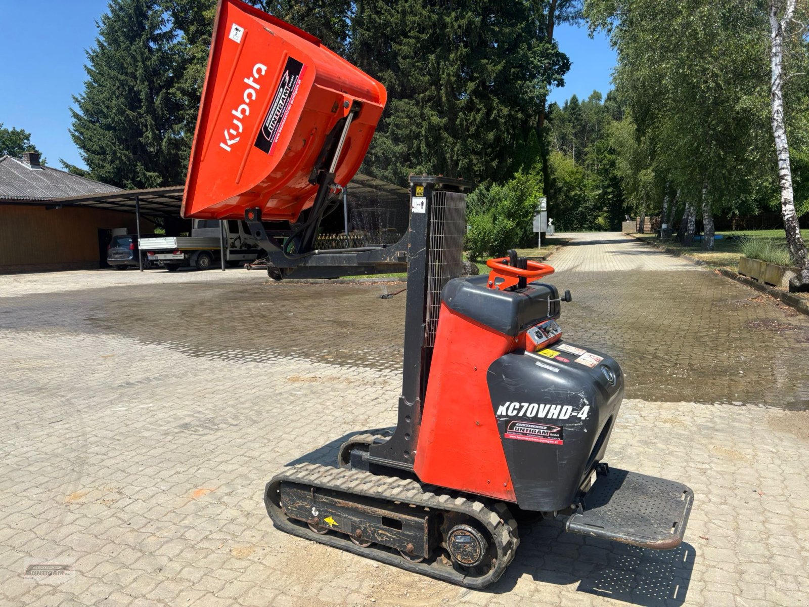 Minidumper tipa Kubota KC 70, Gebrauchtmaschine u Deutsch - Goritz (Slika 5)