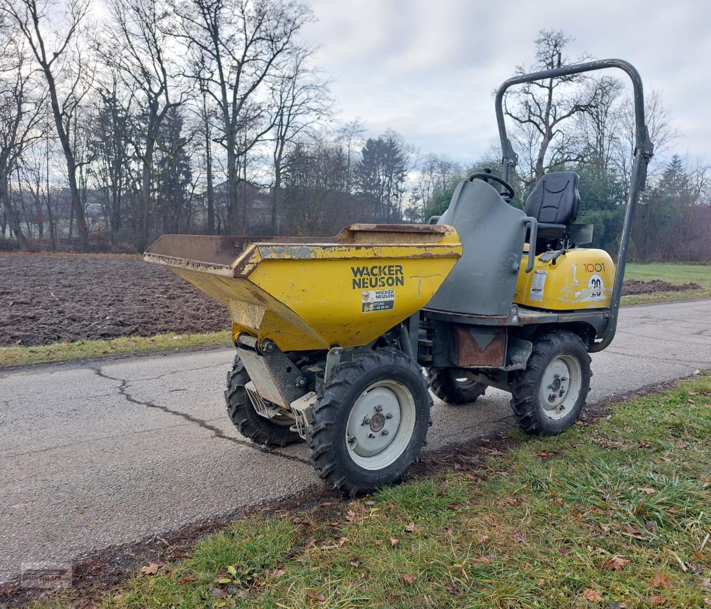 Minidumper типа Wacker Neuson 1001, Gebrauchtmaschine в Deutsch - Goritz (Фотография 3)