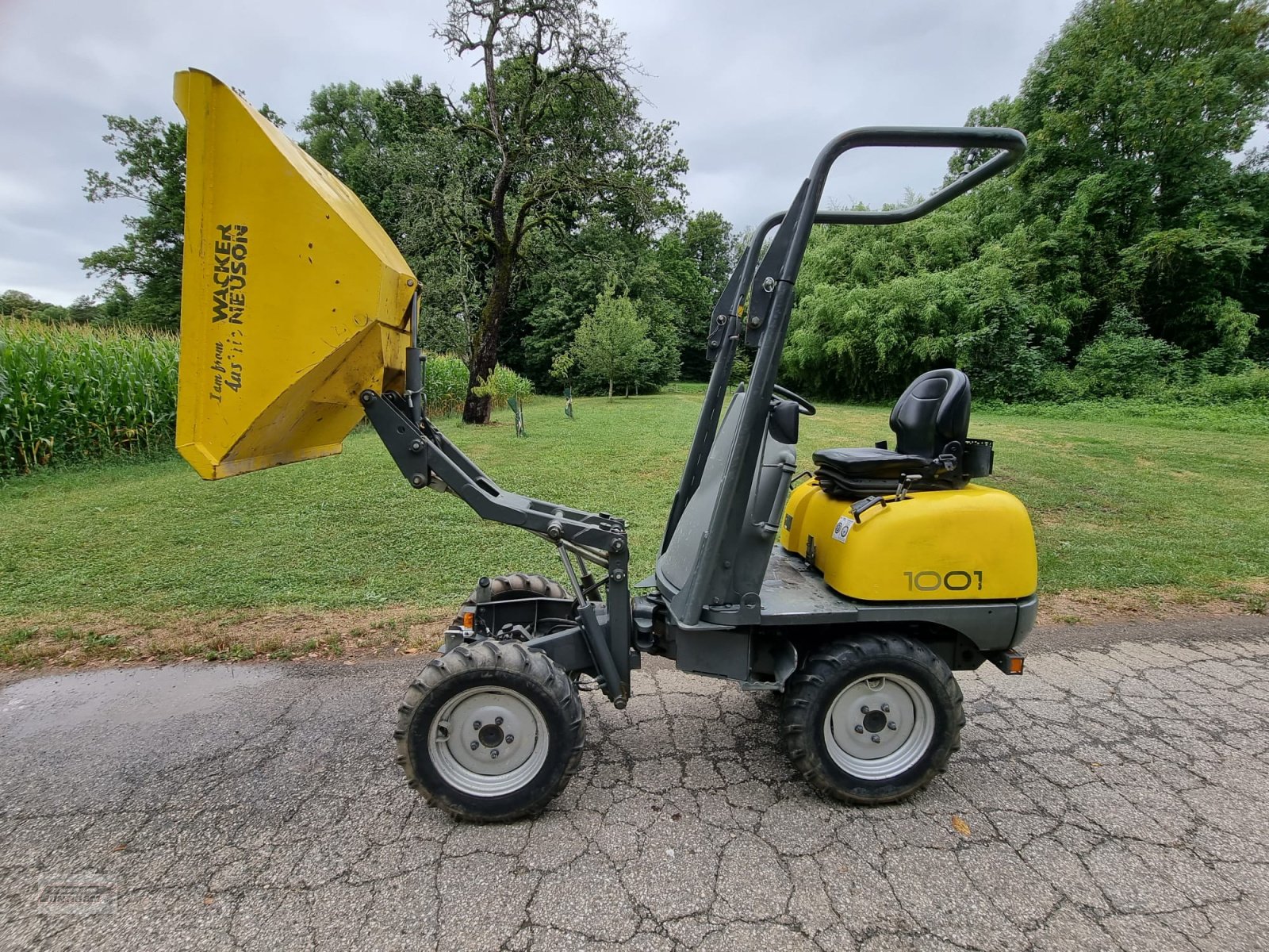 Minidumper typu Wacker Neuson 1001, Gebrauchtmaschine v Deutsch - Goritz (Obrázek 1)