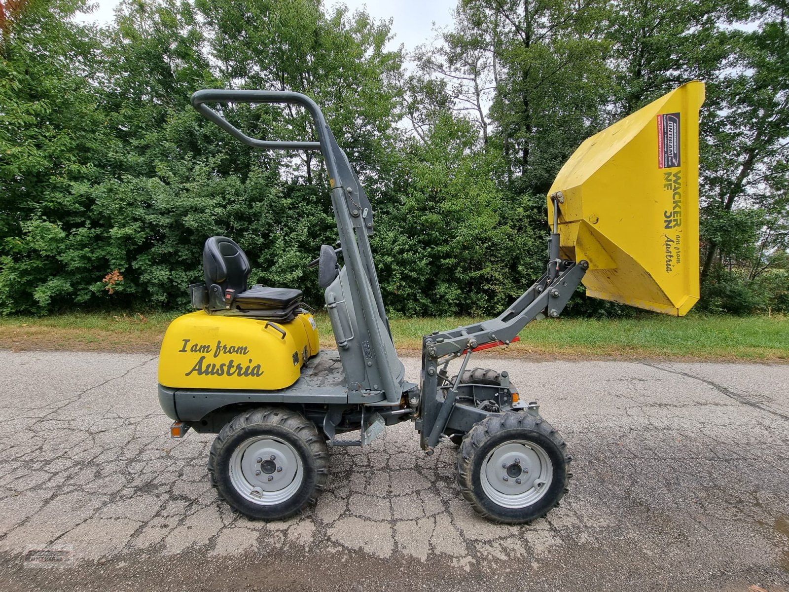 Minidumper typu Wacker Neuson 1001, Gebrauchtmaschine v Deutsch - Goritz (Obrázek 2)