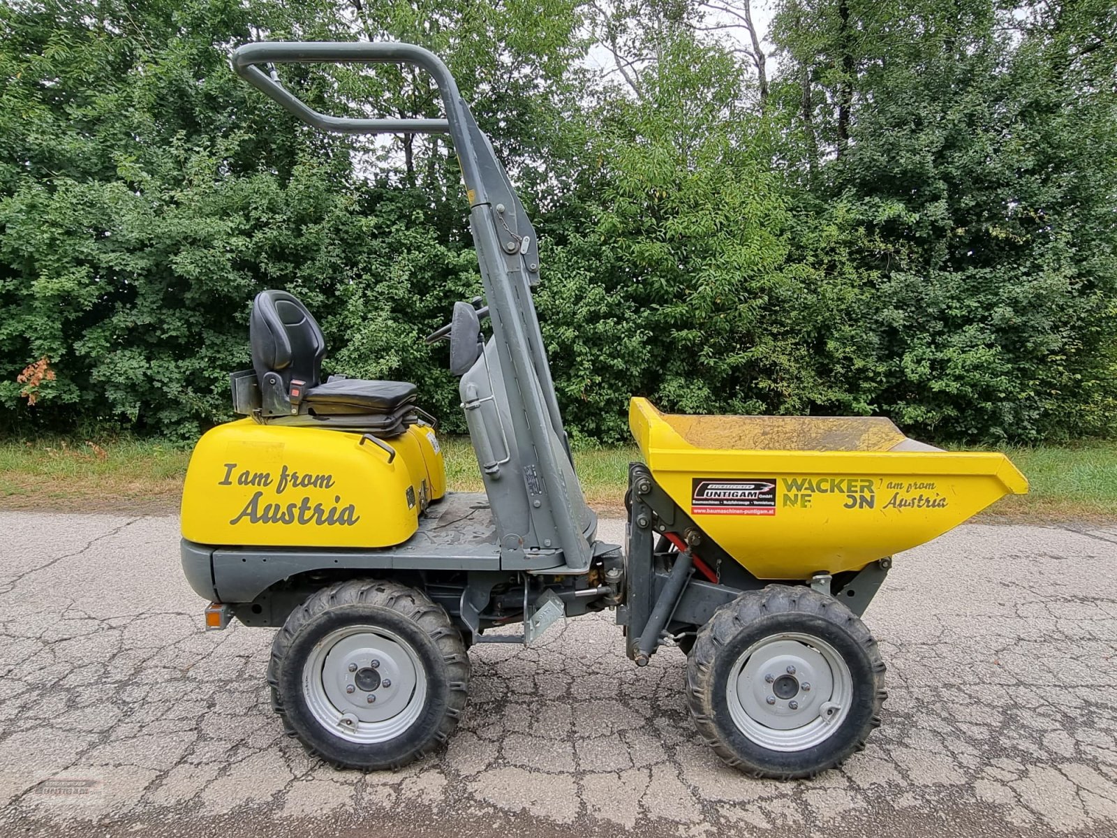 Minidumper typu Wacker Neuson 1001, Gebrauchtmaschine v Deutsch - Goritz (Obrázek 4)