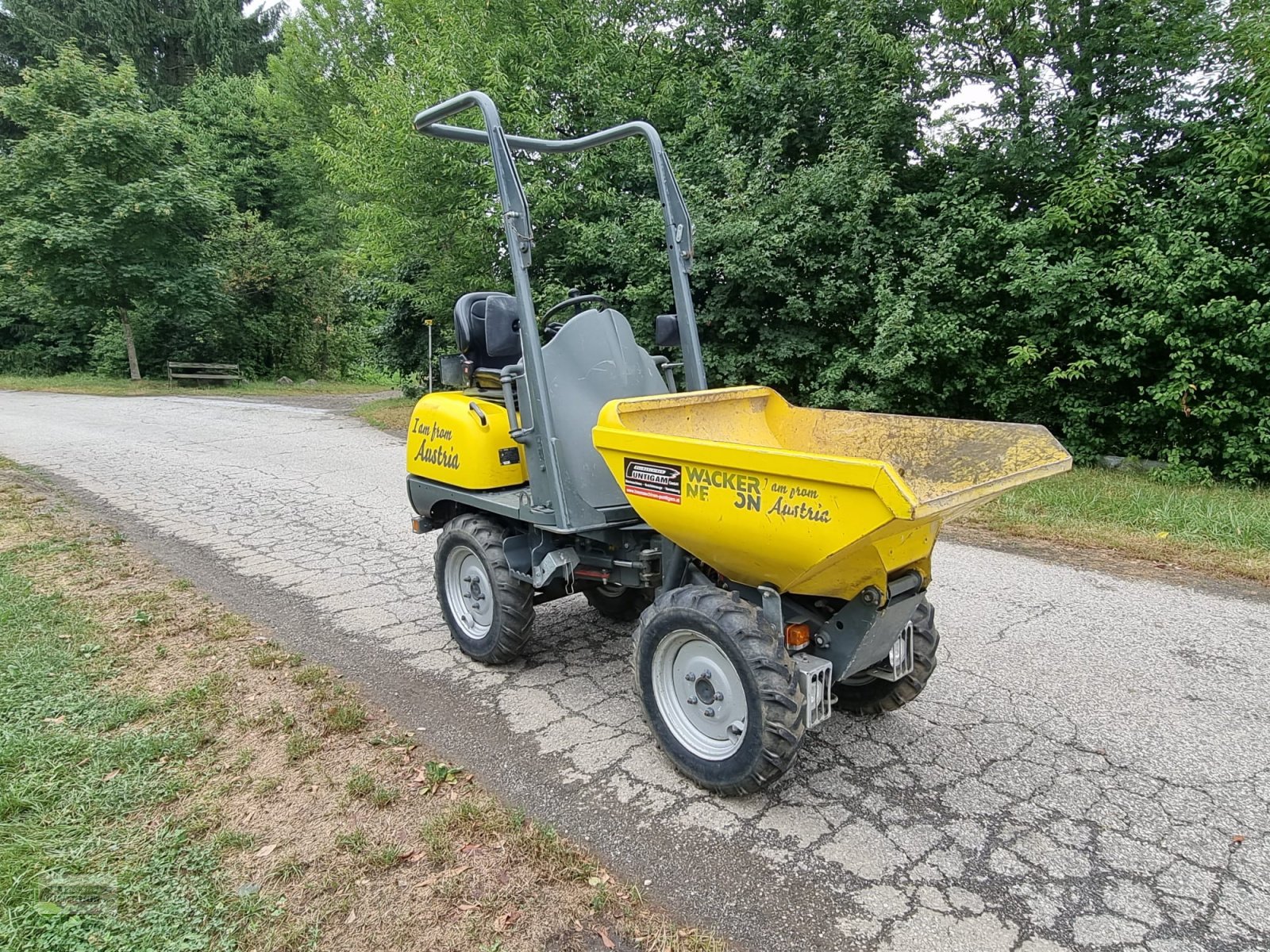 Minidumper typu Wacker Neuson 1001, Gebrauchtmaschine v Deutsch - Goritz (Obrázek 8)