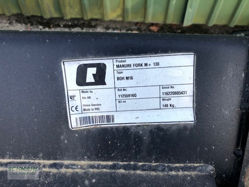 Mistgabel des Typs Alö Forke M+130, Neumaschine in Upahl (Bild 2)