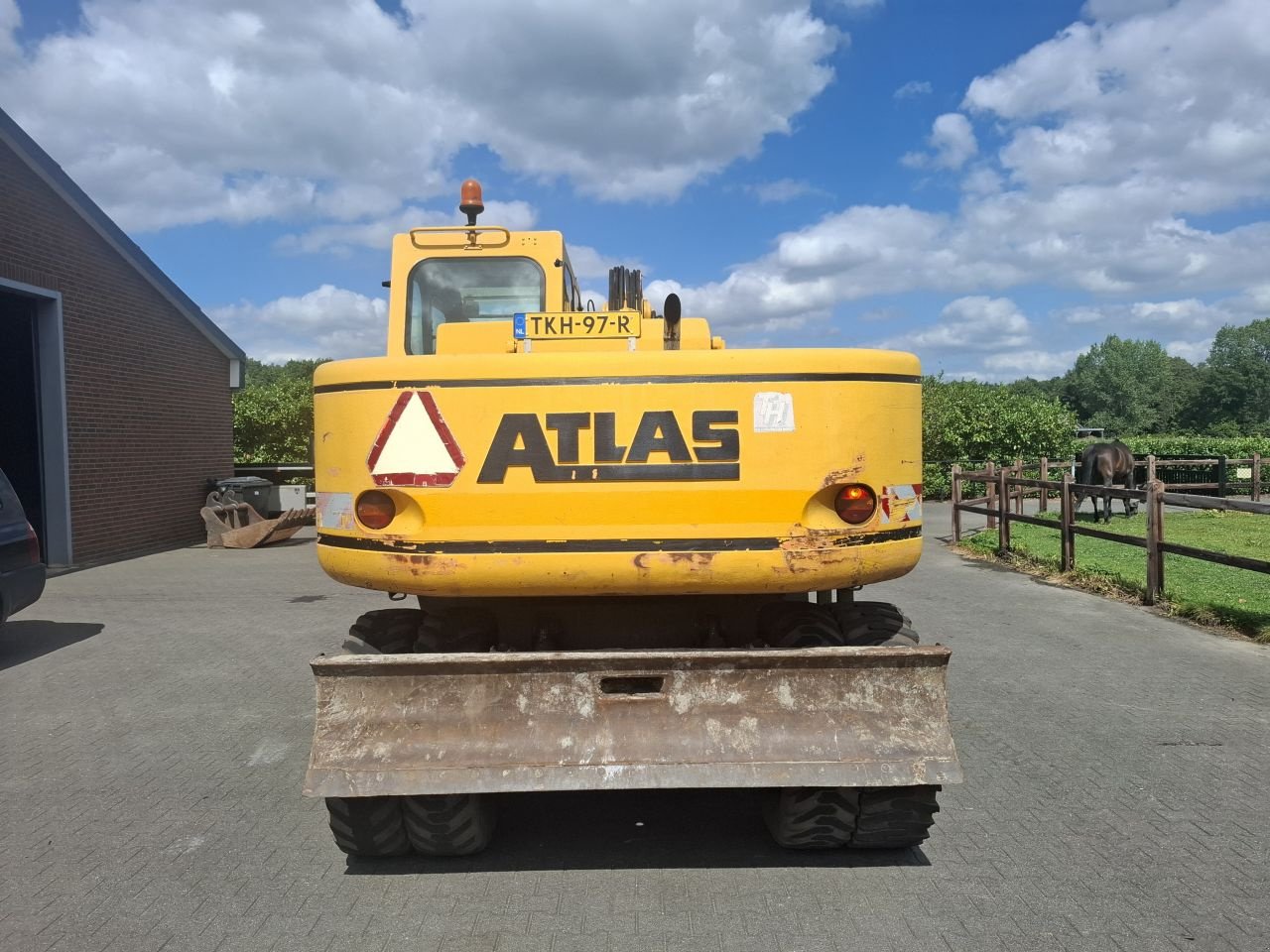 Mobilbagger typu Atlas 1304, Gebrauchtmaschine v nistelrode (Obrázek 5)