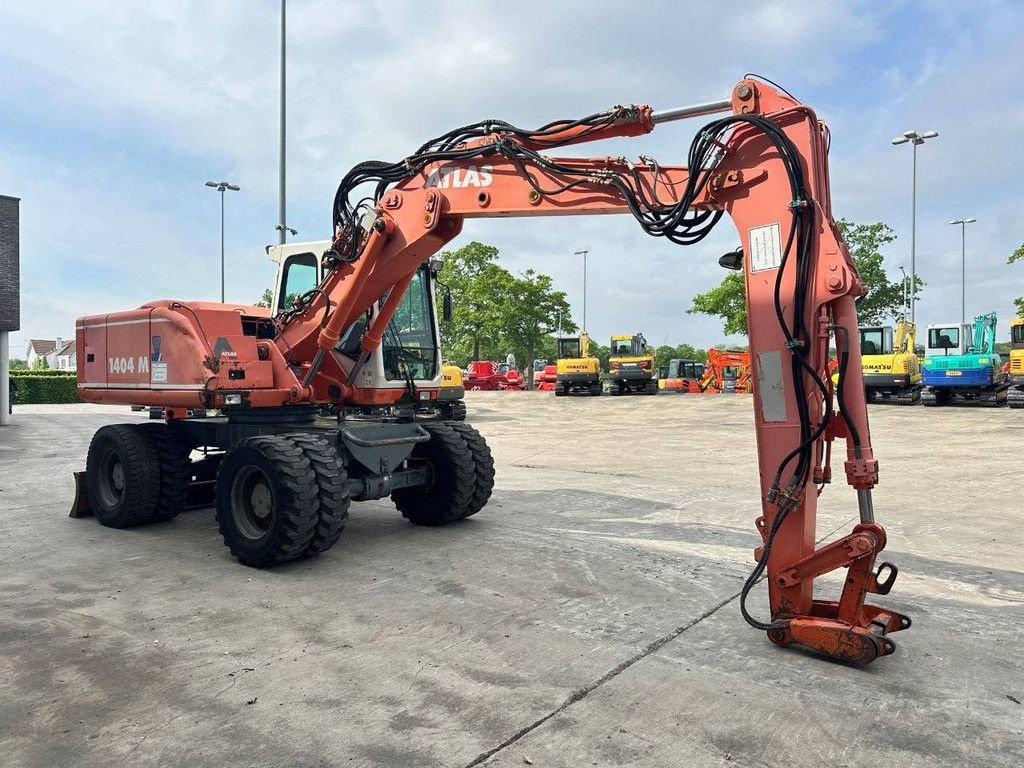 Mobilbagger Türe ait Atlas 1404M, Gebrauchtmaschine içinde Antwerpen (resim 3)
