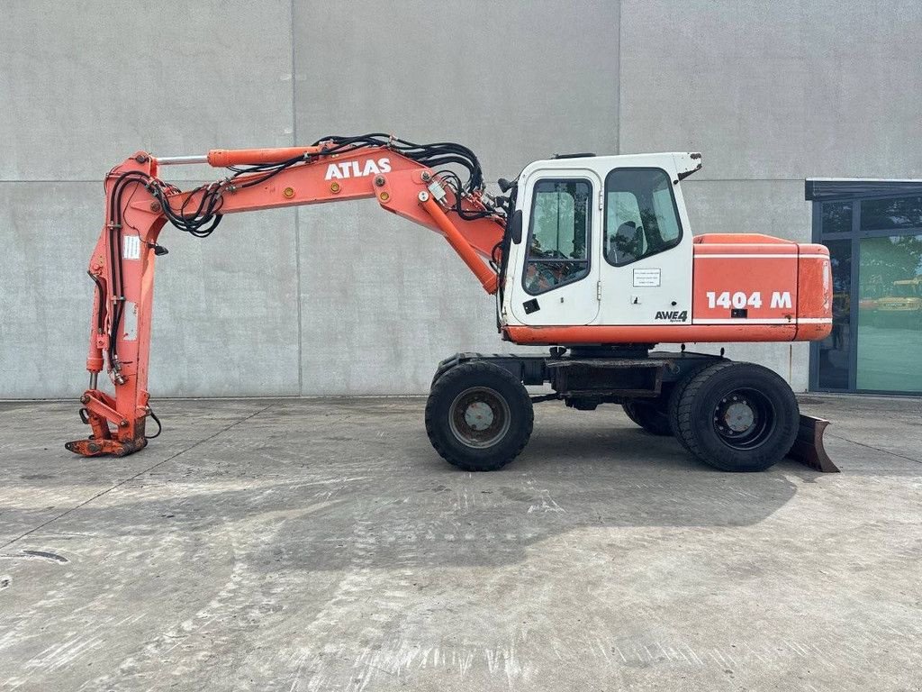 Mobilbagger Türe ait Atlas 1404M, Gebrauchtmaschine içinde Antwerpen (resim 8)