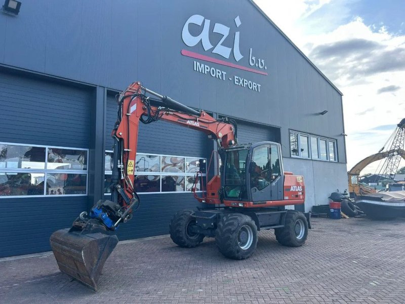 Mobilbagger of the type Atlas 140W, Gebrauchtmaschine in Barneveld (Picture 1)
