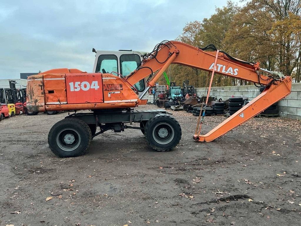 Mobilbagger des Typs Atlas 1504, Gebrauchtmaschine in Antwerpen (Bild 3)