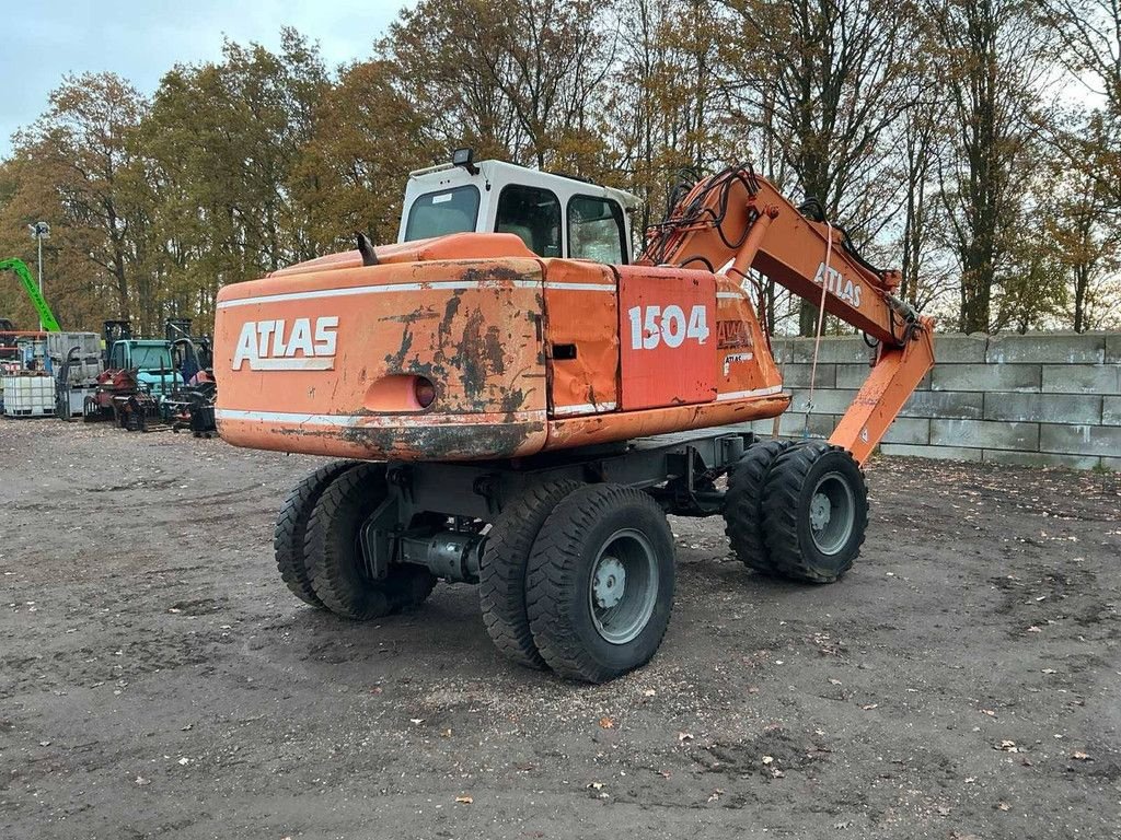 Mobilbagger des Typs Atlas 1504, Gebrauchtmaschine in Antwerpen (Bild 4)