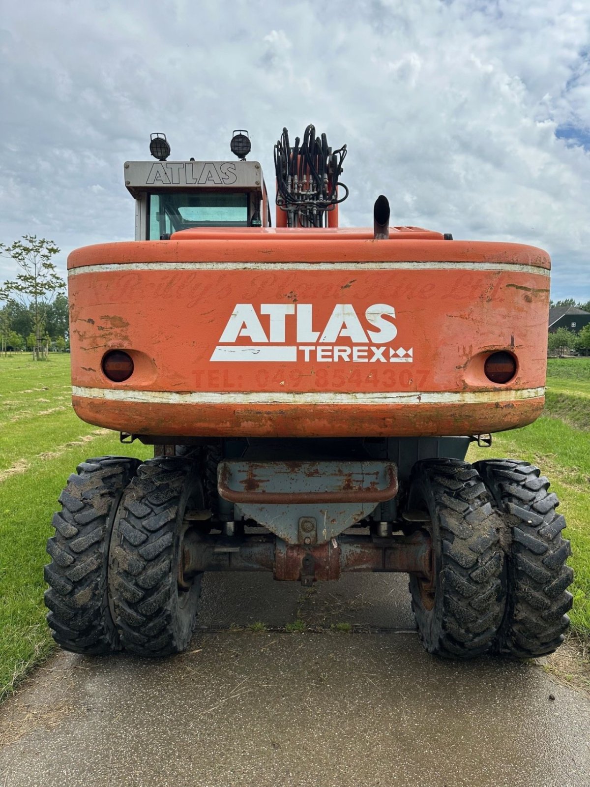 Mobilbagger типа Atlas 1504M, Gebrauchtmaschine в Nieuw-Vennep (Фотография 5)