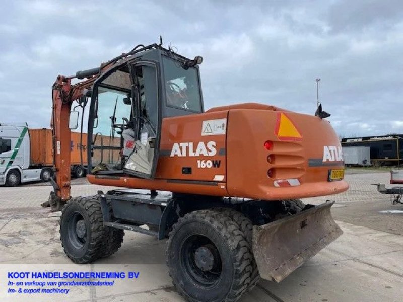Mobilbagger des Typs Atlas 1605 SCHADE-UNFALL-DAMAGE!!, Gebrauchtmaschine in Nieuwerkerk aan den IJssel