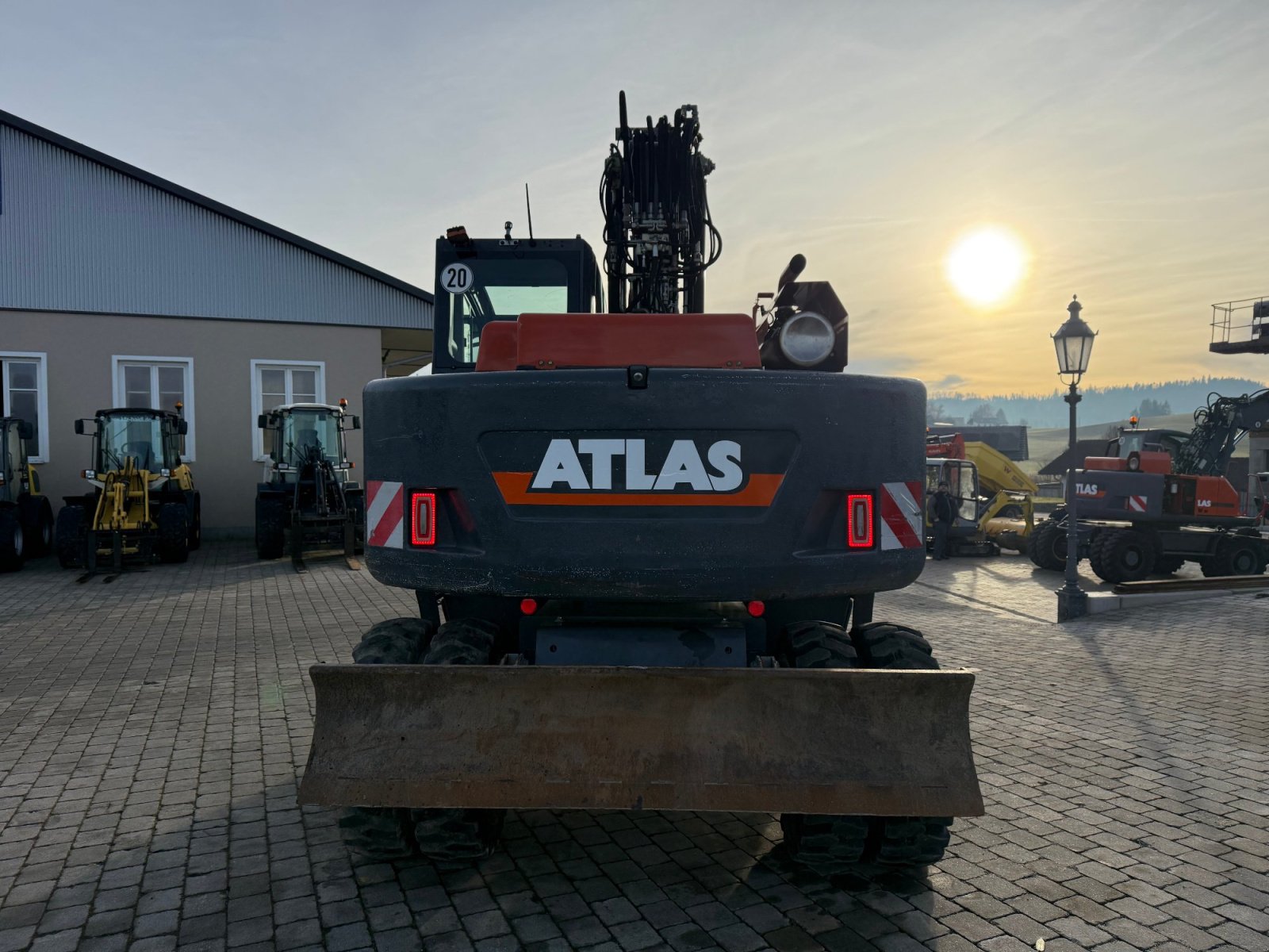 Mobilbagger типа Atlas 160W SR, Gebrauchtmaschine в Neureichenau (Фотография 7)