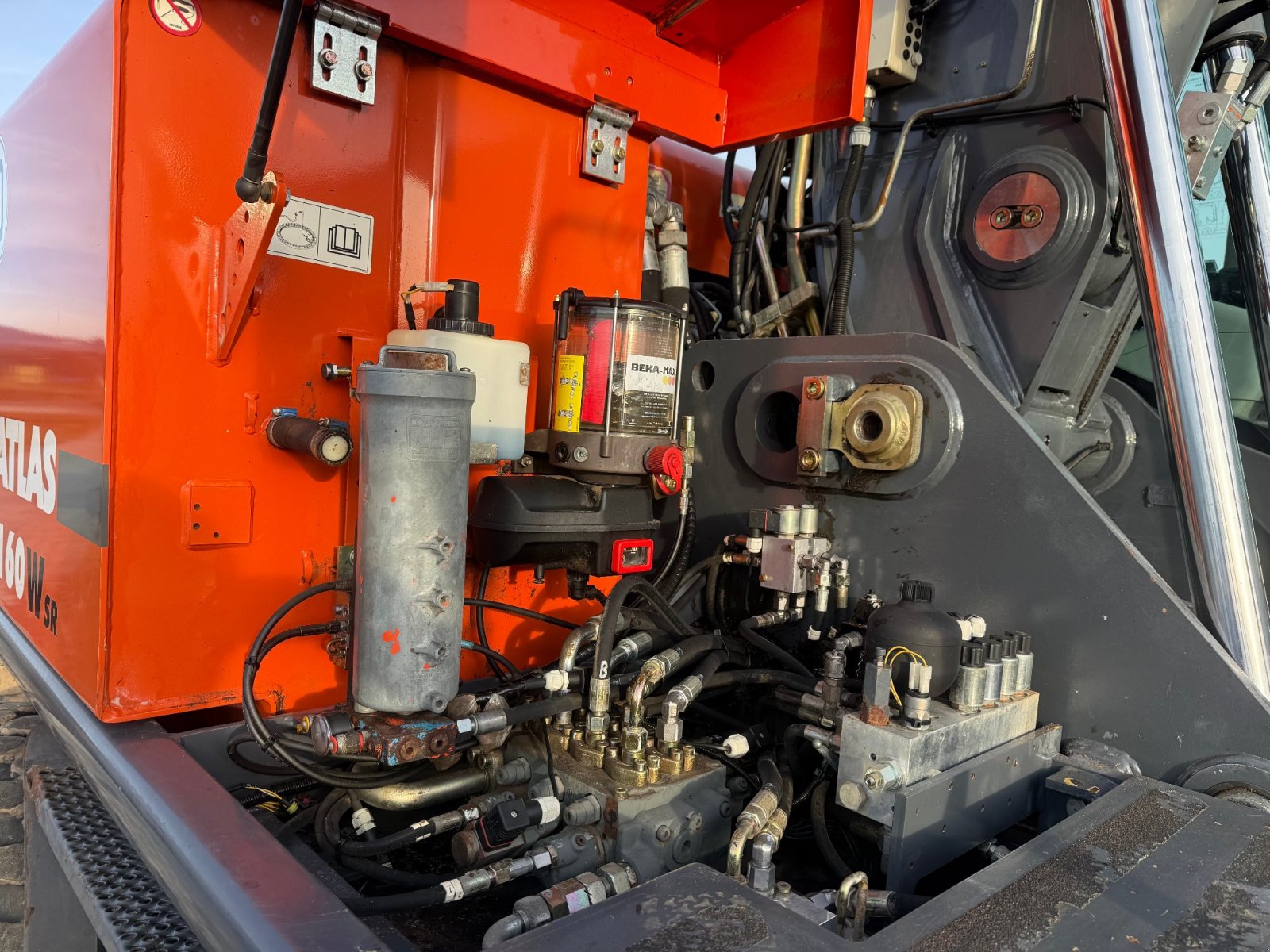 Mobilbagger типа Atlas 160W SR, Gebrauchtmaschine в Neureichenau (Фотография 13)