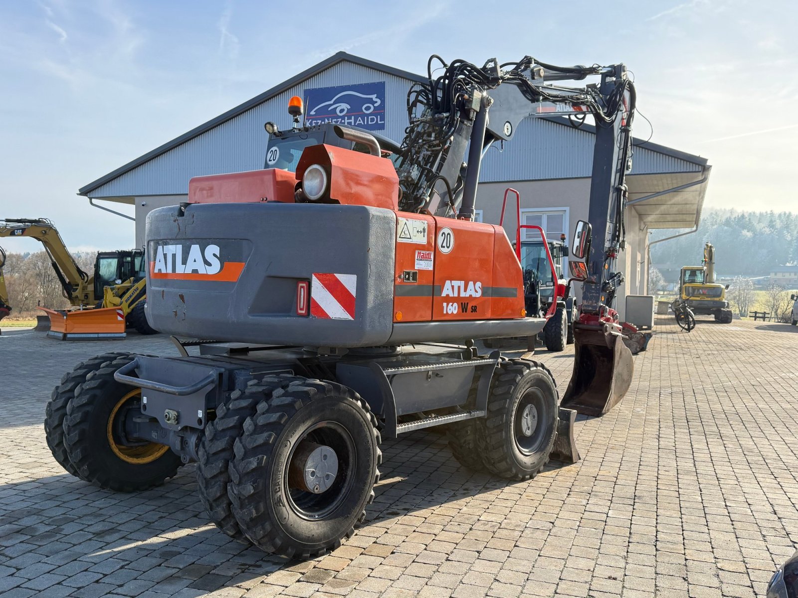 Mobilbagger типа Atlas 160W, Gebrauchtmaschine в Neureichenau (Фотография 5)