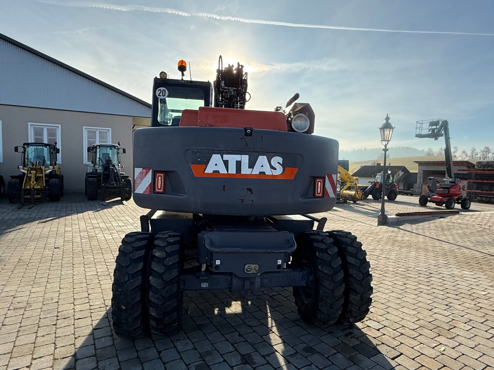 Mobilbagger типа Atlas 160W, Gebrauchtmaschine в Neureichenau (Фотография 7)