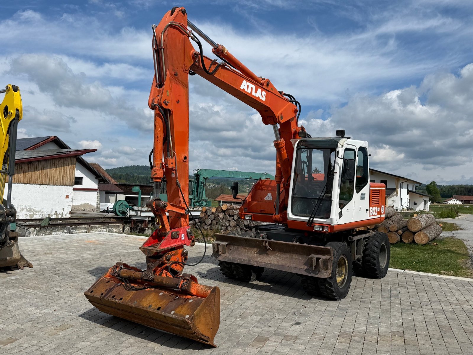 Mobilbagger typu Atlas AB 1302, Gebrauchtmaschine v Neureichenau (Obrázek 2)