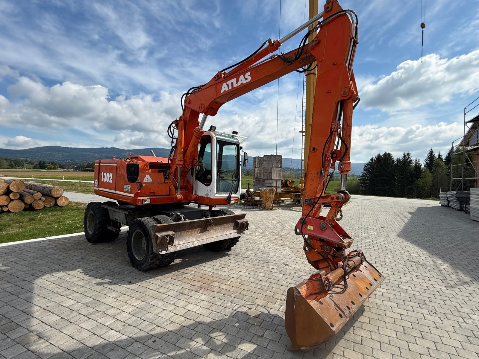 Mobilbagger typu Atlas AB 1302, Gebrauchtmaschine v Neureichenau (Obrázek 3)
