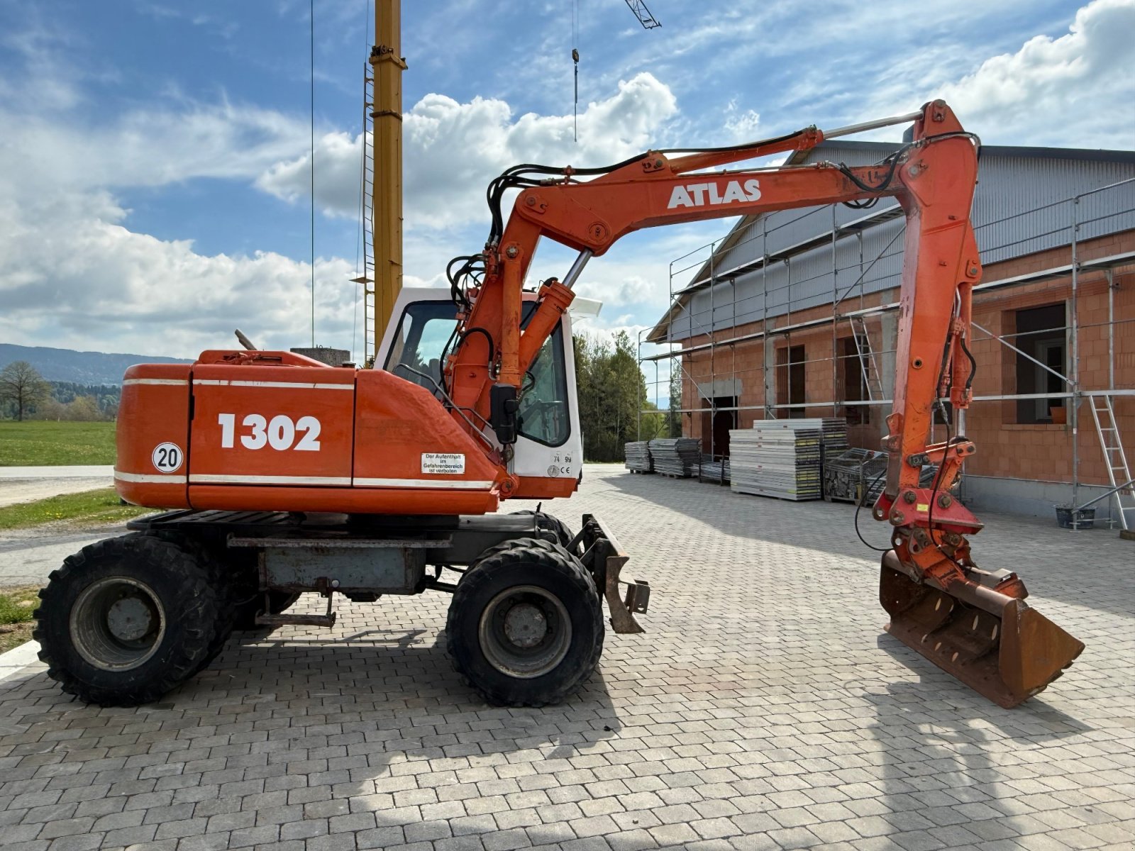 Mobilbagger typu Atlas AB 1302, Gebrauchtmaschine v Neureichenau (Obrázek 4)
