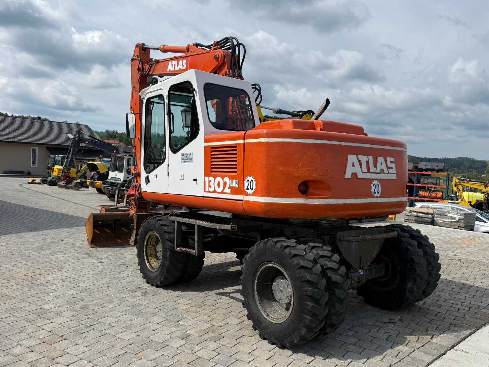 Mobilbagger typu Atlas AB 1302, Gebrauchtmaschine v Neureichenau (Obrázek 8)