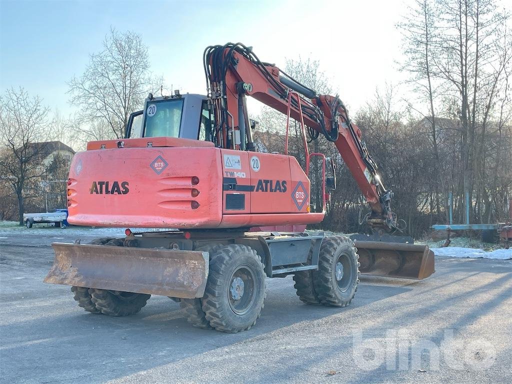 Mobilbagger typu Atlas TW 140, Gebrauchtmaschine v Düsseldorf (Obrázok 3)