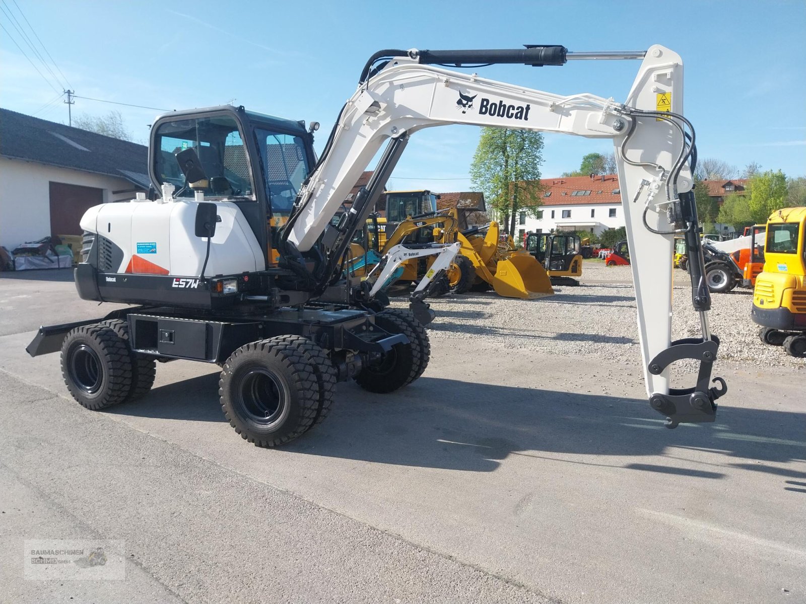 Mobilbagger tip Bobcat E 57 W, Gebrauchtmaschine in Stetten (Poză 5)