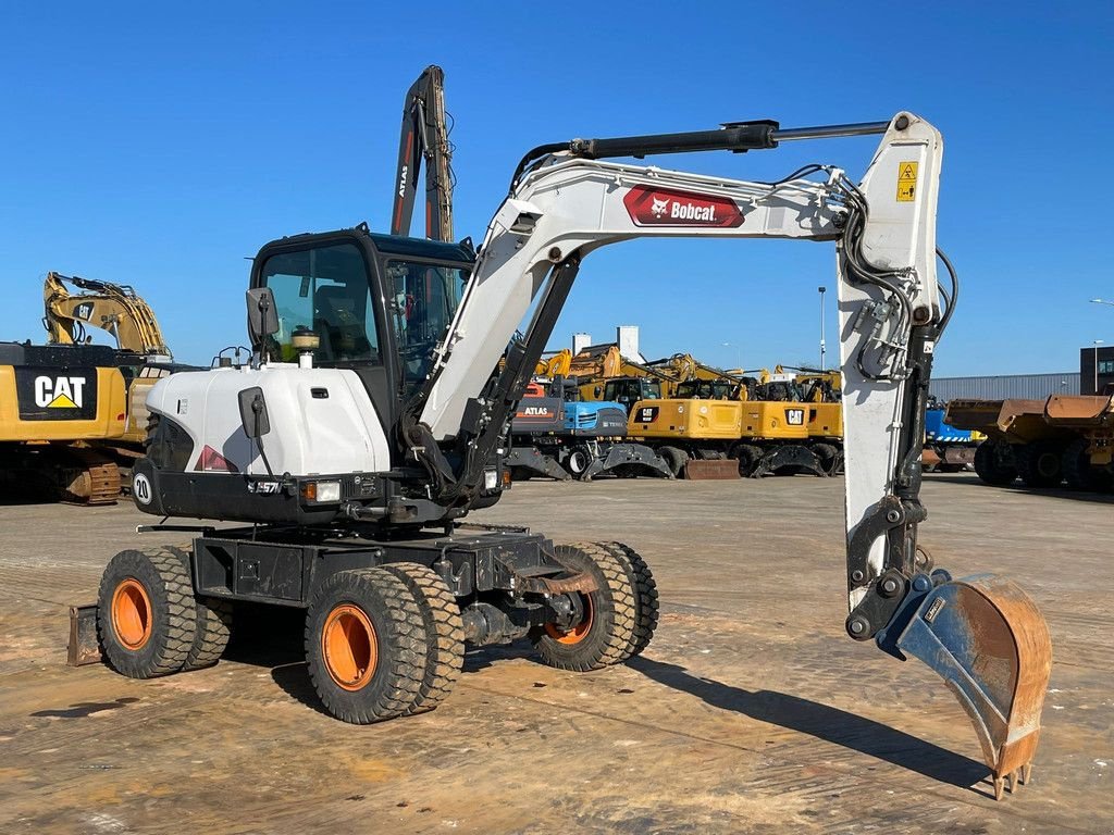 Mobilbagger tip Bobcat E57W, Gebrauchtmaschine in Velddriel (Poză 8)