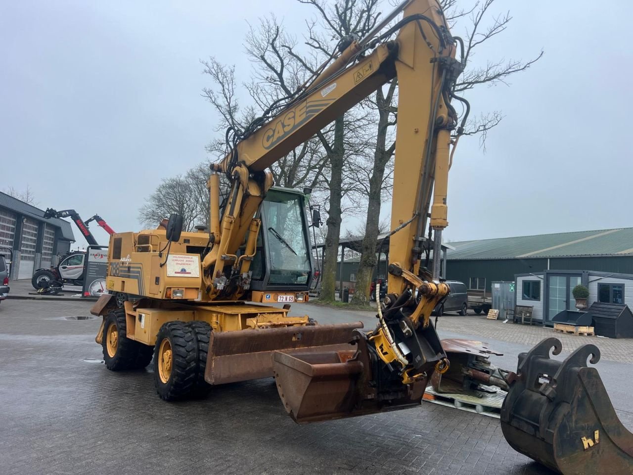 Mobilbagger Türe ait Case 788, Gebrauchtmaschine içinde Lunteren (resim 9)