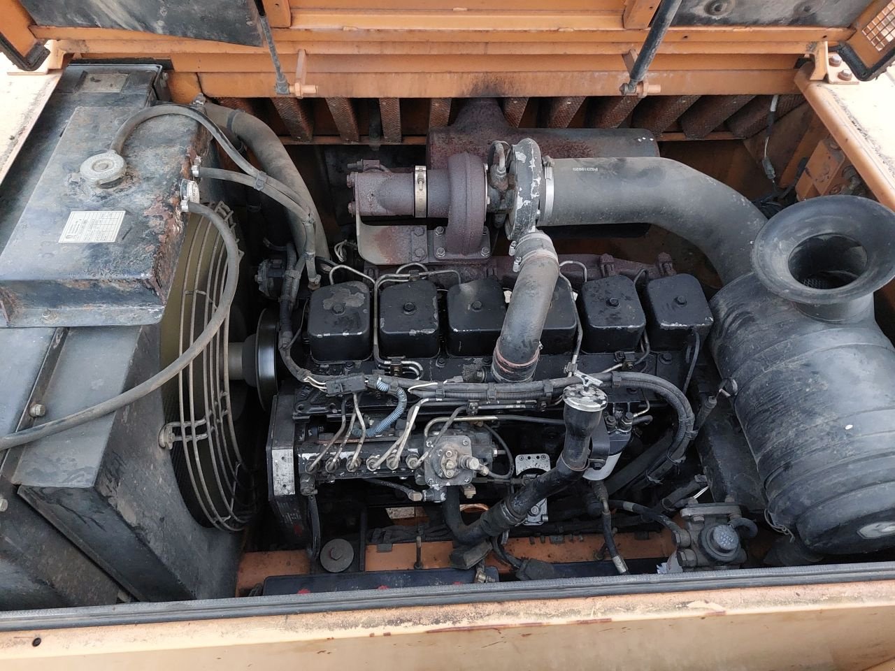 Mobilbagger des Typs Case 988, Gebrauchtmaschine in Ouderkerk aan den IJssel (Bild 5)