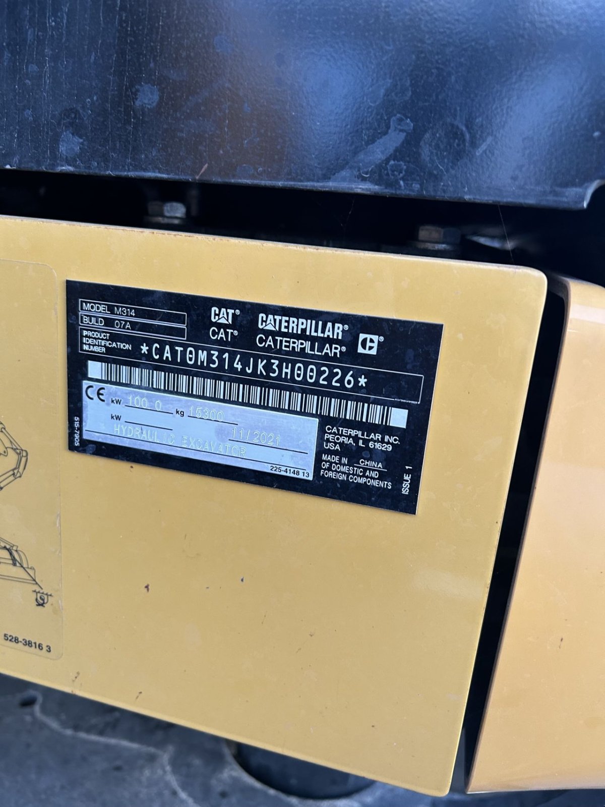 Mobilbagger a típus Caterpillar M314 Next Gen, Gebrauchtmaschine ekkor: Ederveen (Kép 2)