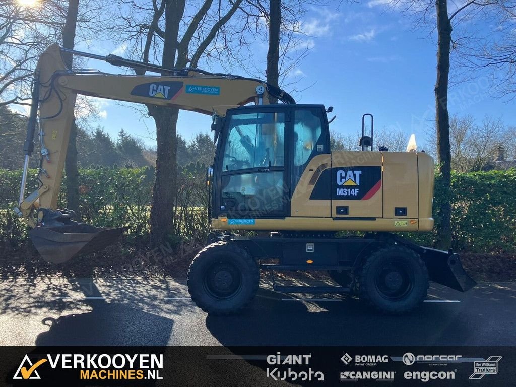 Mobilbagger typu Caterpillar M314F 2000 uur!, Gebrauchtmaschine v Vessem (Obrázek 5)