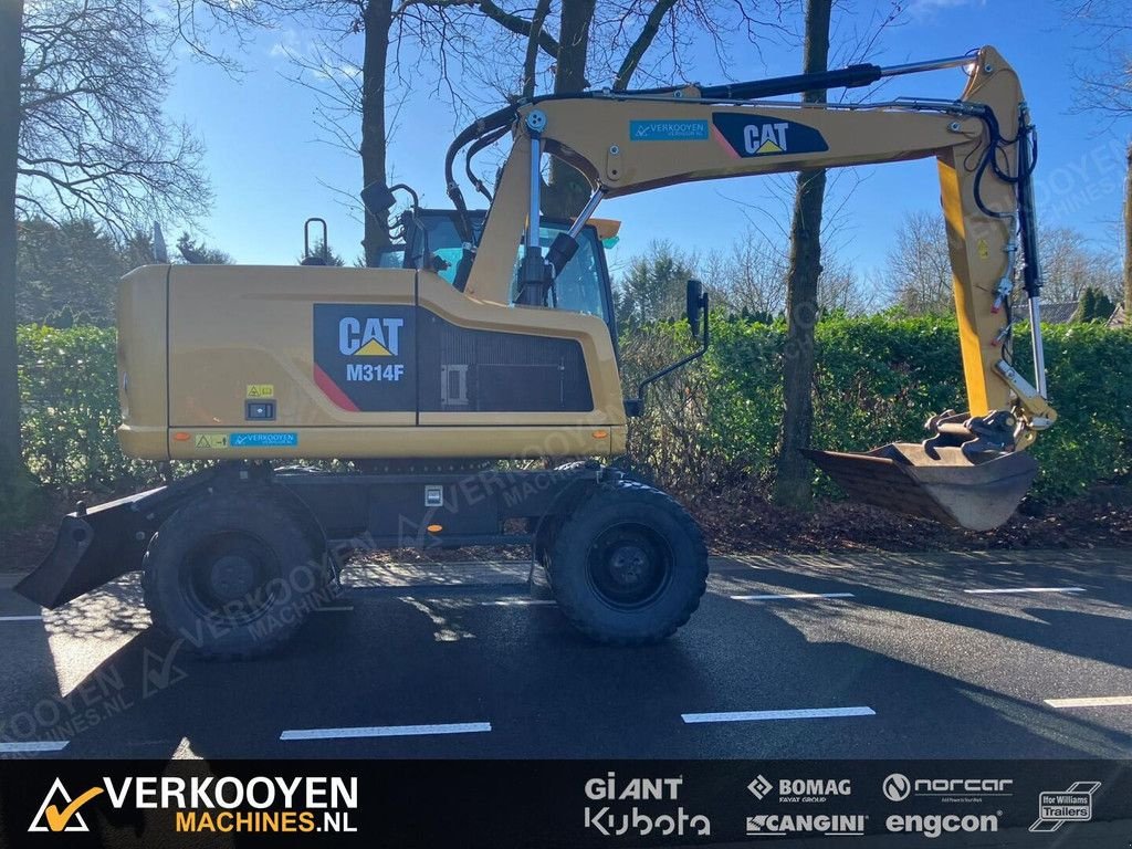 Mobilbagger typu Caterpillar M314F 2000 uur!, Gebrauchtmaschine v Vessem (Obrázek 3)