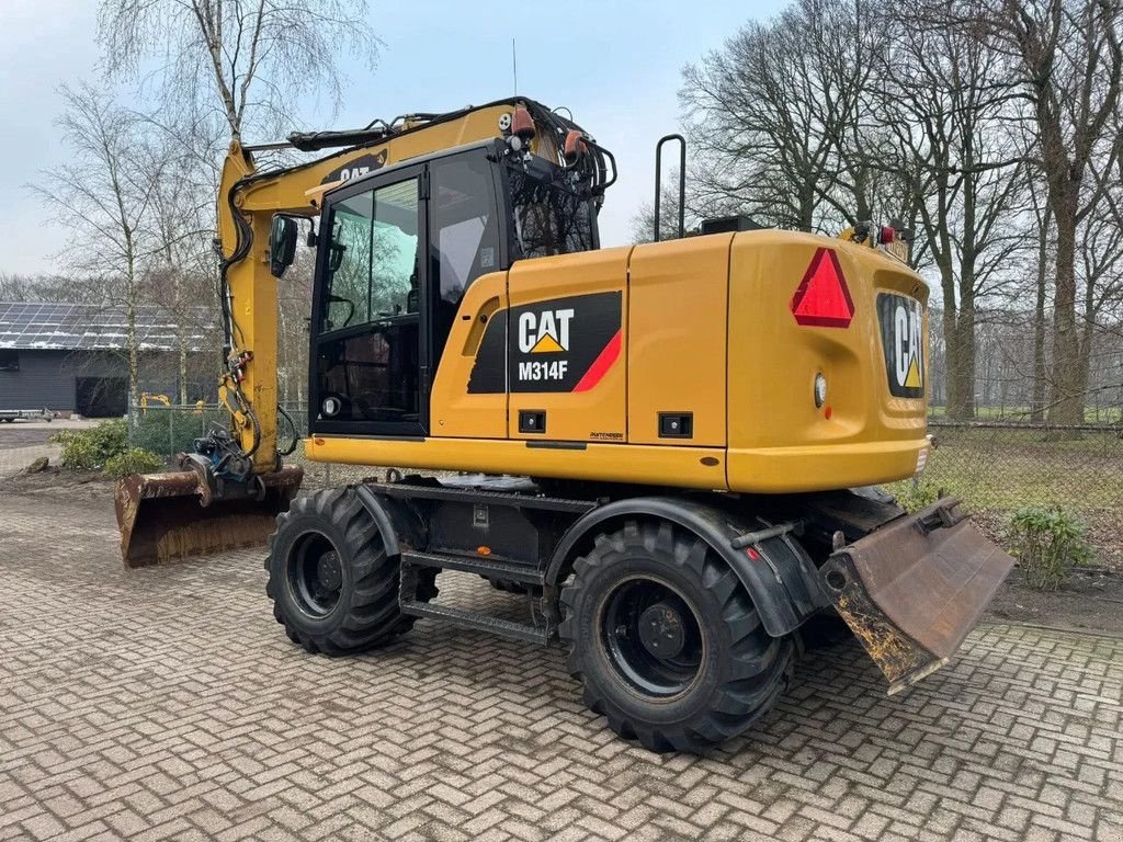 Mobilbagger tip Caterpillar M314F Mobiele kraan, Gebrauchtmaschine in Harskamp (Poză 5)